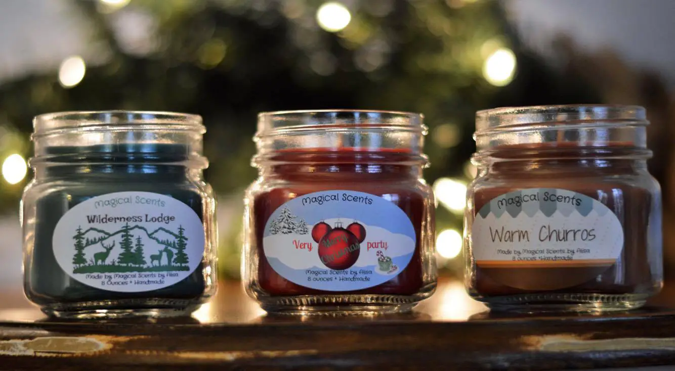 Disney Inspired Christmas Candles are Full of Holiday Cheer