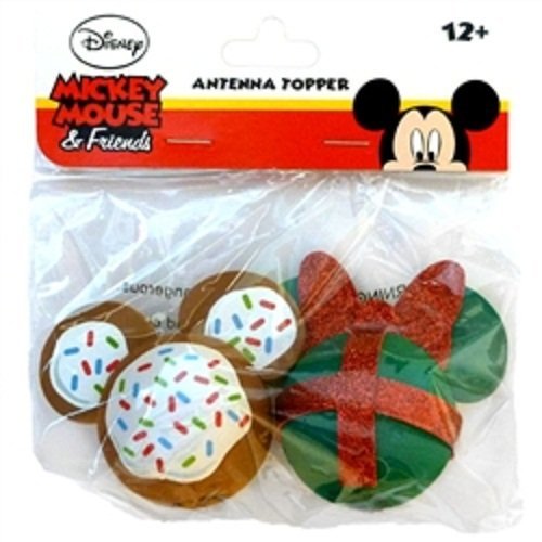 Add Festive Cheer to your Car with Christmas Mickey Antenna Toppers