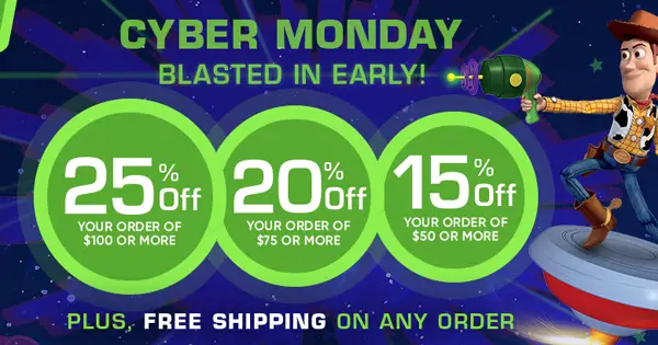 The Disney Store Cyber Monday Sale Is Blasting off Now!