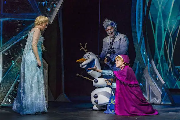 Frozen, A Musical Spectacular Makes Its Disney Wonder Debut