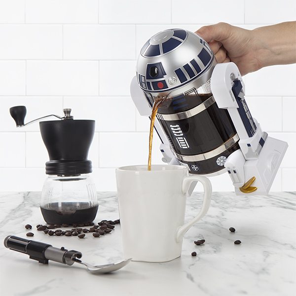 R2-D2 Coffee Press for Those of Us with a Bad Motivator