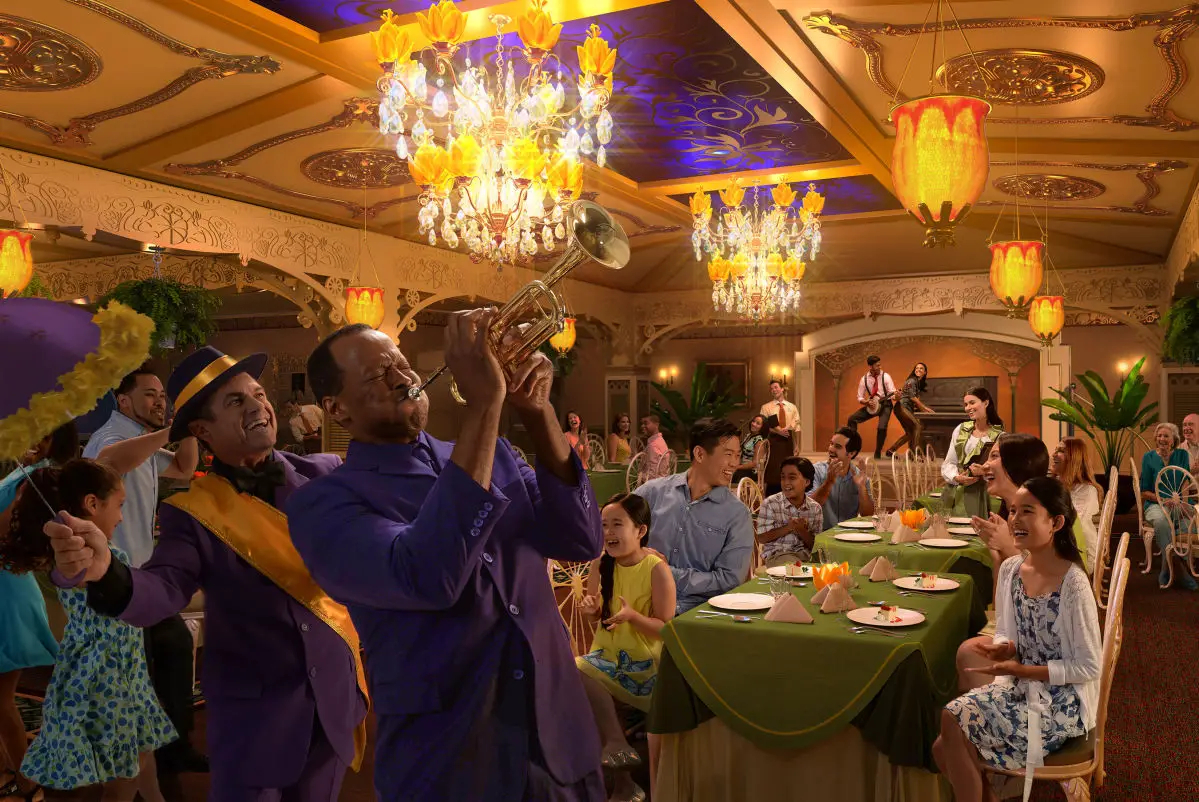Disney Wonder Reveals Menu for New Tiana’s Place Restaurant