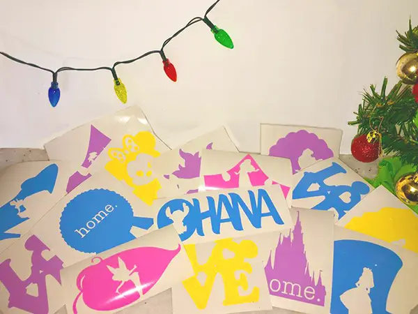 Colorful Disney Inspired Decals and a Holiday Sale!
