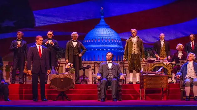 President-Elect Trump’s Bust already in the works for The Hall of Presidents
