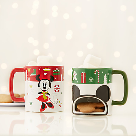 Keep Your Drinks Warm and Cozy with Disney Holiday Cookie Mugs