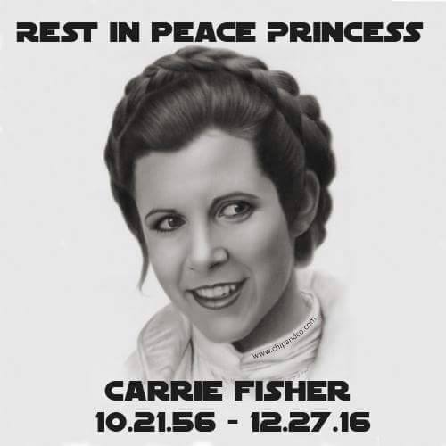 Star Wars Legend Carrie Fisher Dead At 60