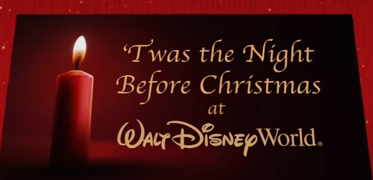 ‘Twas the Night Before Christmas at Walt Disney World
