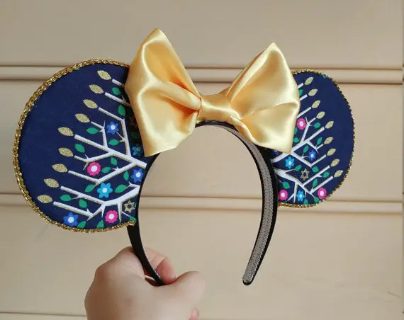 Celebrate the Festival of Lights with Hanukkah Inspired Mouse Ears