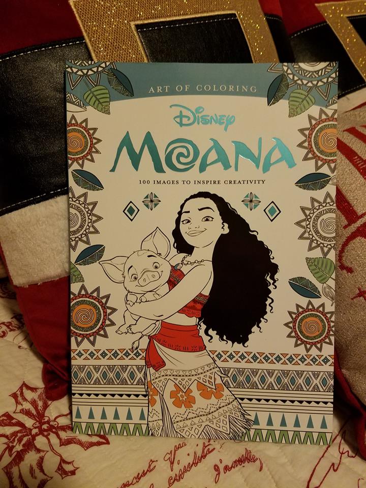 New Art of Coloring Moana Coloring Book and New Disney Pre-Orders