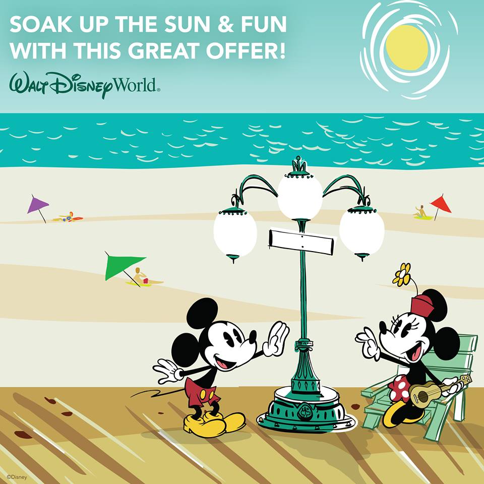 Save up to 25% on Rooms and Receive an Extra Park Day with the “Fun & Sun Room Offer” at Disney World