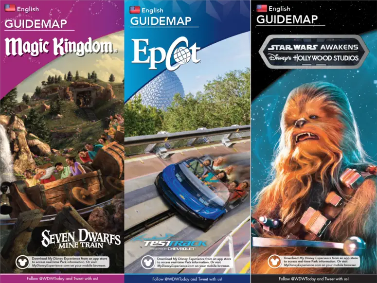 Disney World updating park maps for the new year