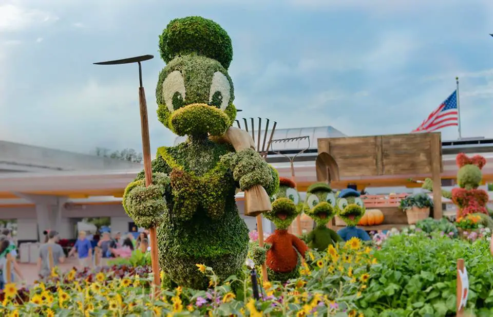 2017 Epcot International Flower and Garden Festival to Introduce New Outdoor Kitchens, Topiaries and More