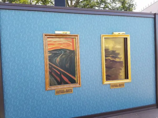 Artsy Photo-Ops Allow You To Be Part Of A Masterpiece Painting During Epcot's International Festival Of The Arts
