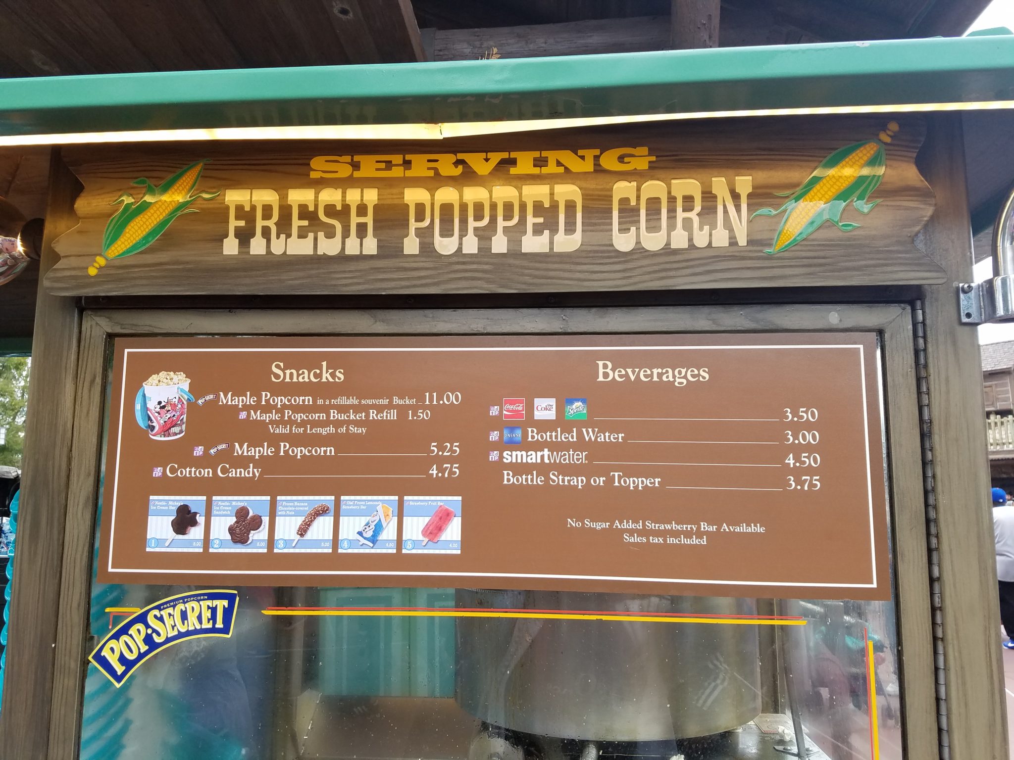 Magic Kingdom’s Maple Popcorn is Good Alternative to the Traditional