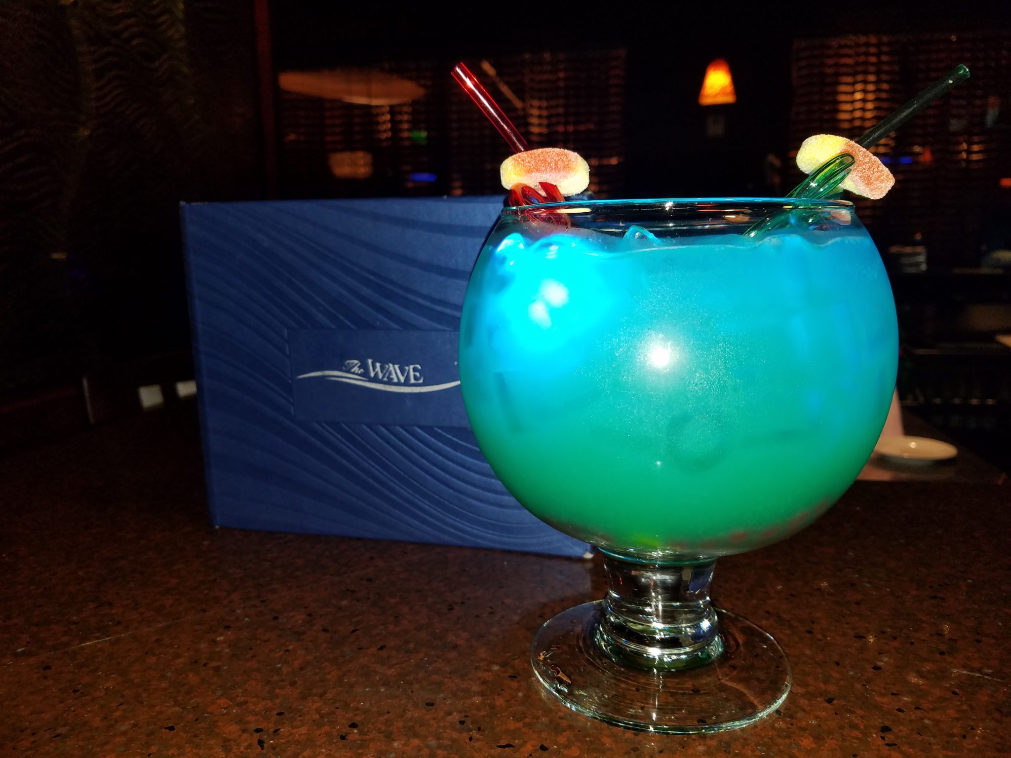 ‘Seven Seas Lagoon’ Themed Cocktail Now Appearing At The Wave Bar