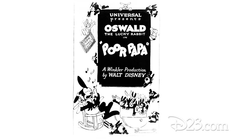 Restored Version Of Oswald’s “Poor Papa” Added To The Signature Collection Release Of “Pinocchio”