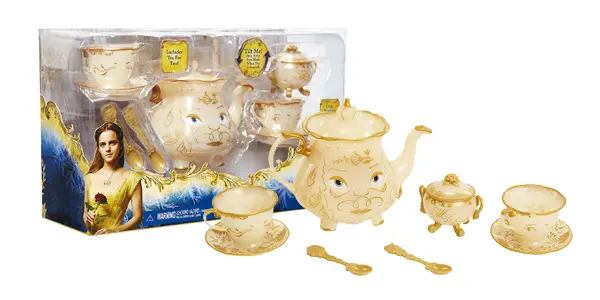 Fantastic Beauty and the Beast Live Action Enchanted Tea Set Playset