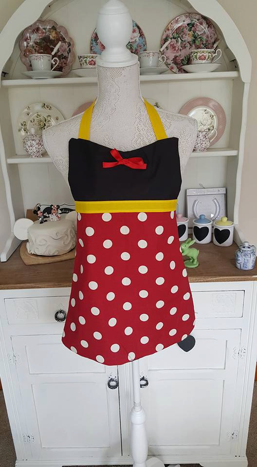 Be the Hostess with the Mostest with a Sassy and Fun Minnie Mouse Apron