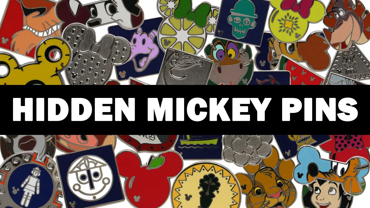 New Hidden Mickey Pins for 2017 to Collect and Trade at Disney Parks