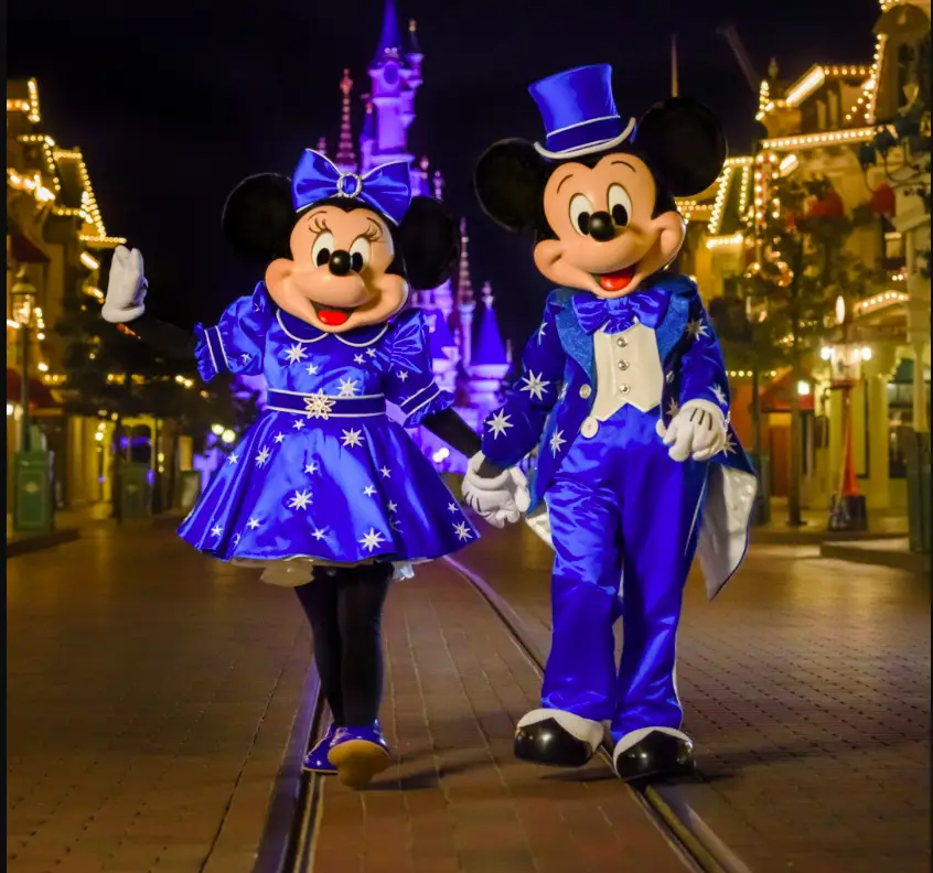 Disneyland Paris Reveals Mickey and Minnie’s 25th Anniversary Outfits