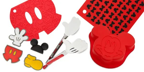 Bright and Bold Best of Mickey Colorful Kitchen Accessories Collection