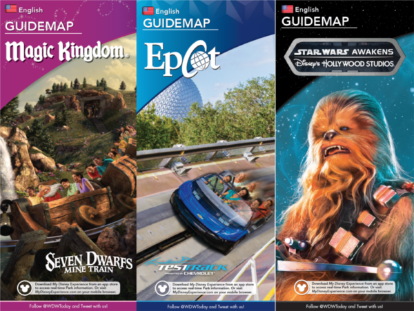More Updated 2017 Disney World Park Maps are Here