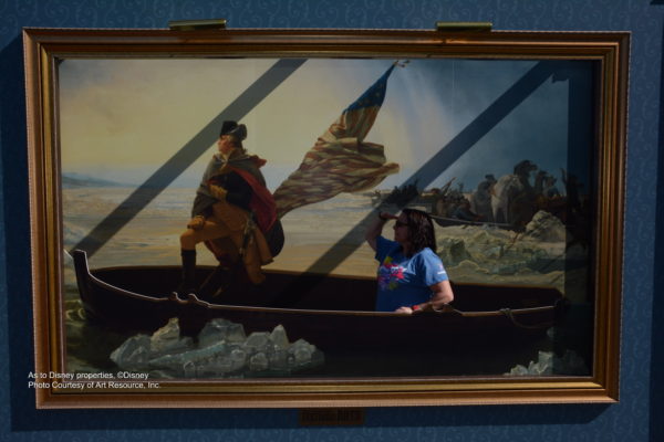 Artsy Photo-Ops Allow You To Be Part Of A Masterpiece Painting During Epcot's International Festival Of The Arts