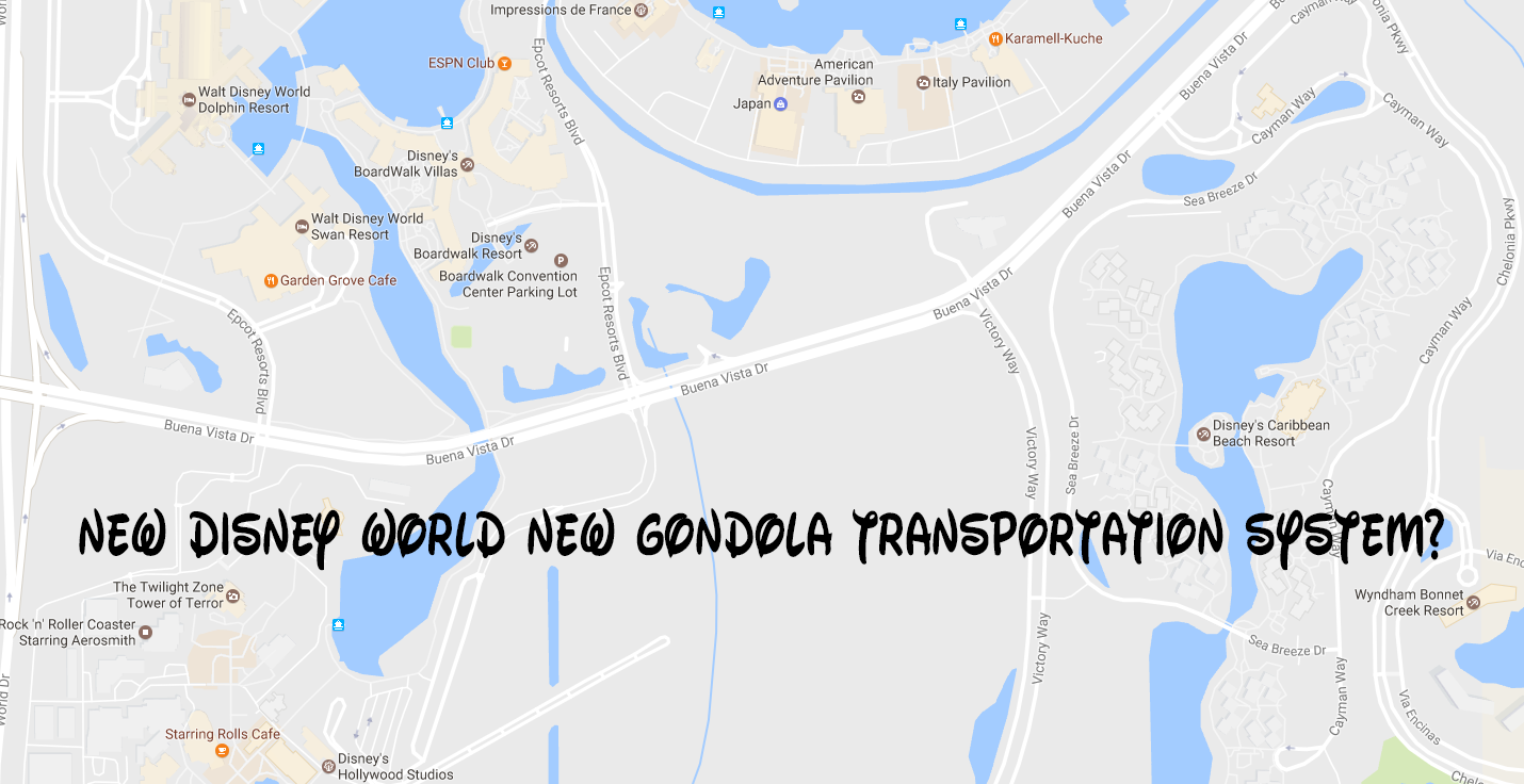Is Disney Working on a new Gondola Transportation System?