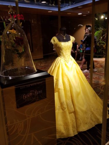 Beauty and the Beast Sneak Peek and Costume Dress On Display at One Man's Dream
