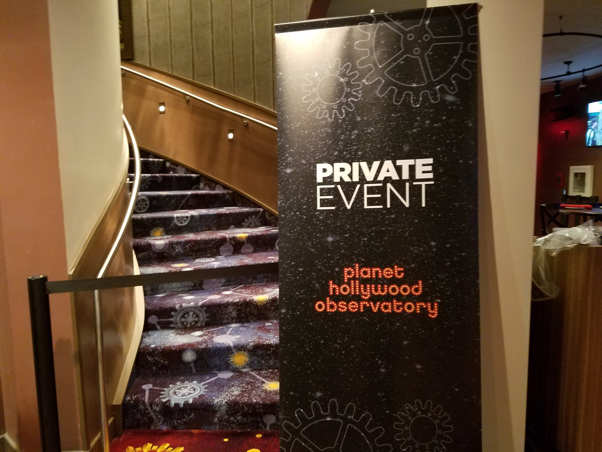 Planet Hollywood Observatory Dine Amongst the Stars Media Event and Review