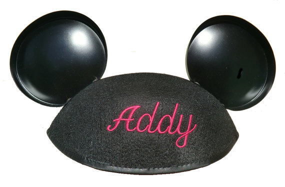 Your Very Own Embroidered Personalized Mickey Mouse Ears