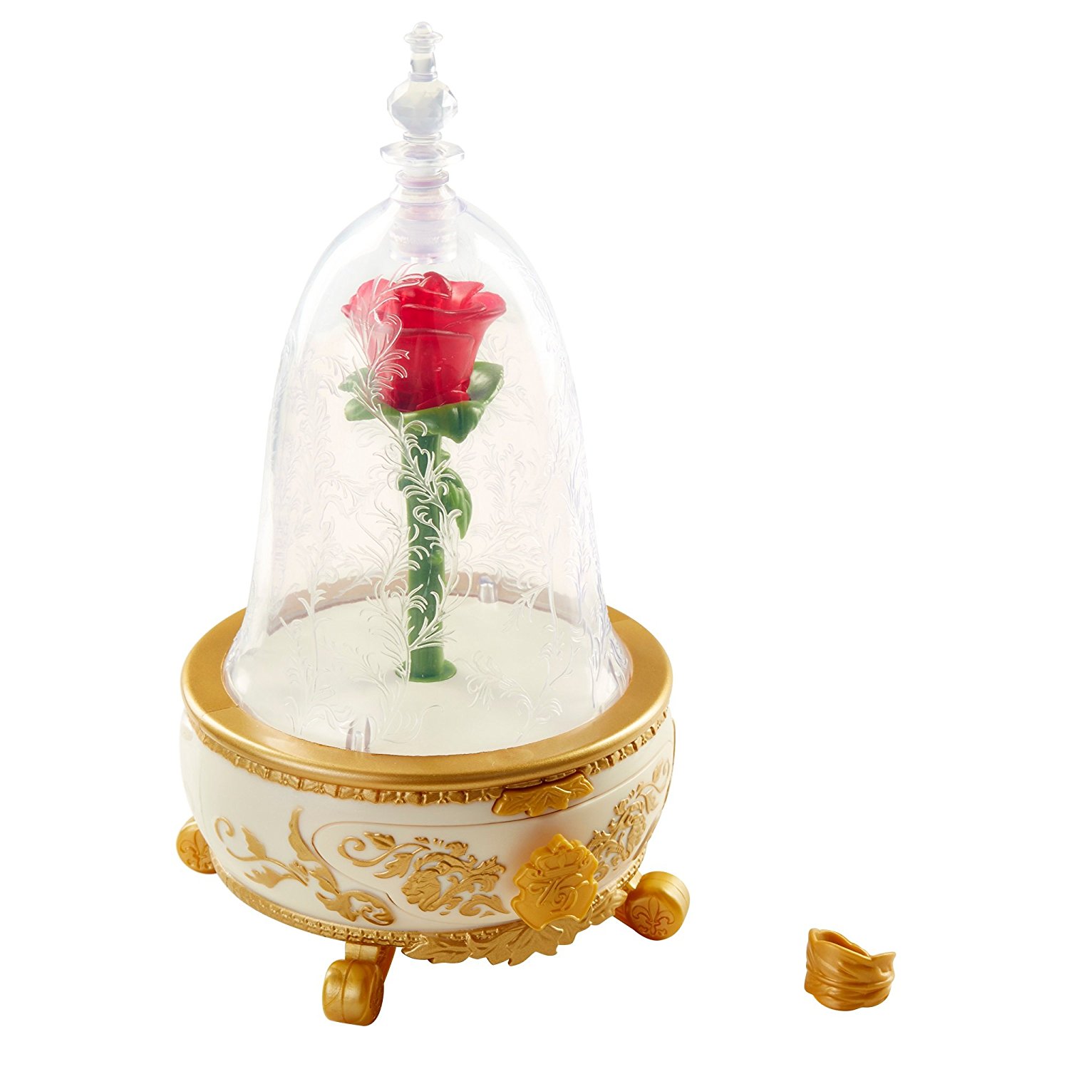 Disney’s Beauty & the Beast Live Action Enchanted Rose Jewelry Box Toy