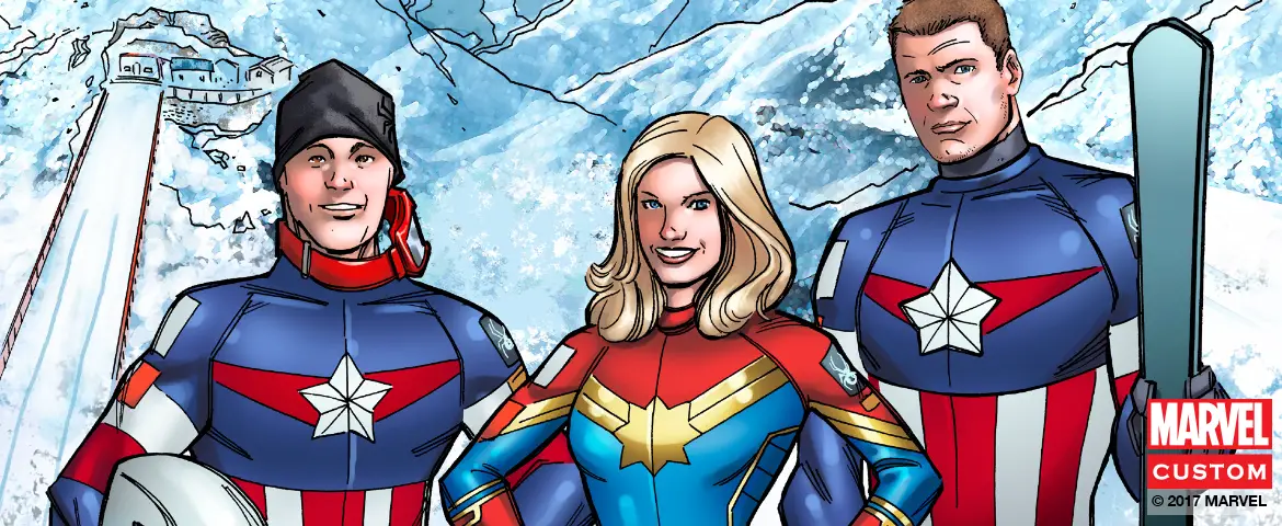 Spyder and Disney Bring Marvel Super Hero Inspired Style To US Ski Team