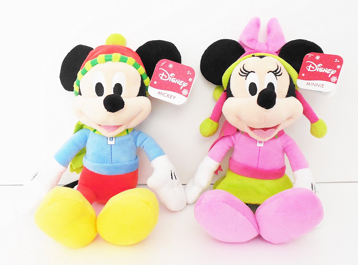 Soft and Cuddly Mickey and Minnie Plush Toy Pair