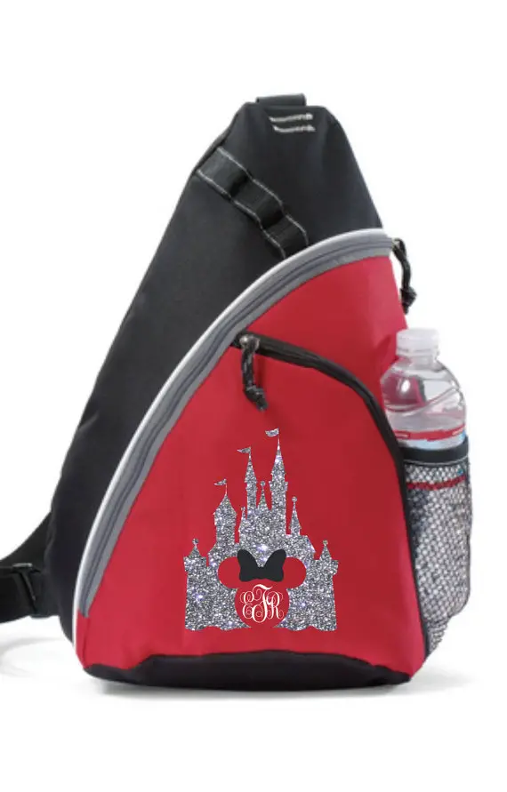 A Lovely Personalized Disney Sling Backpack that Sparkles
