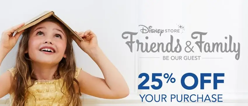 The Disney Store Friends and Family Sale Starts Today!