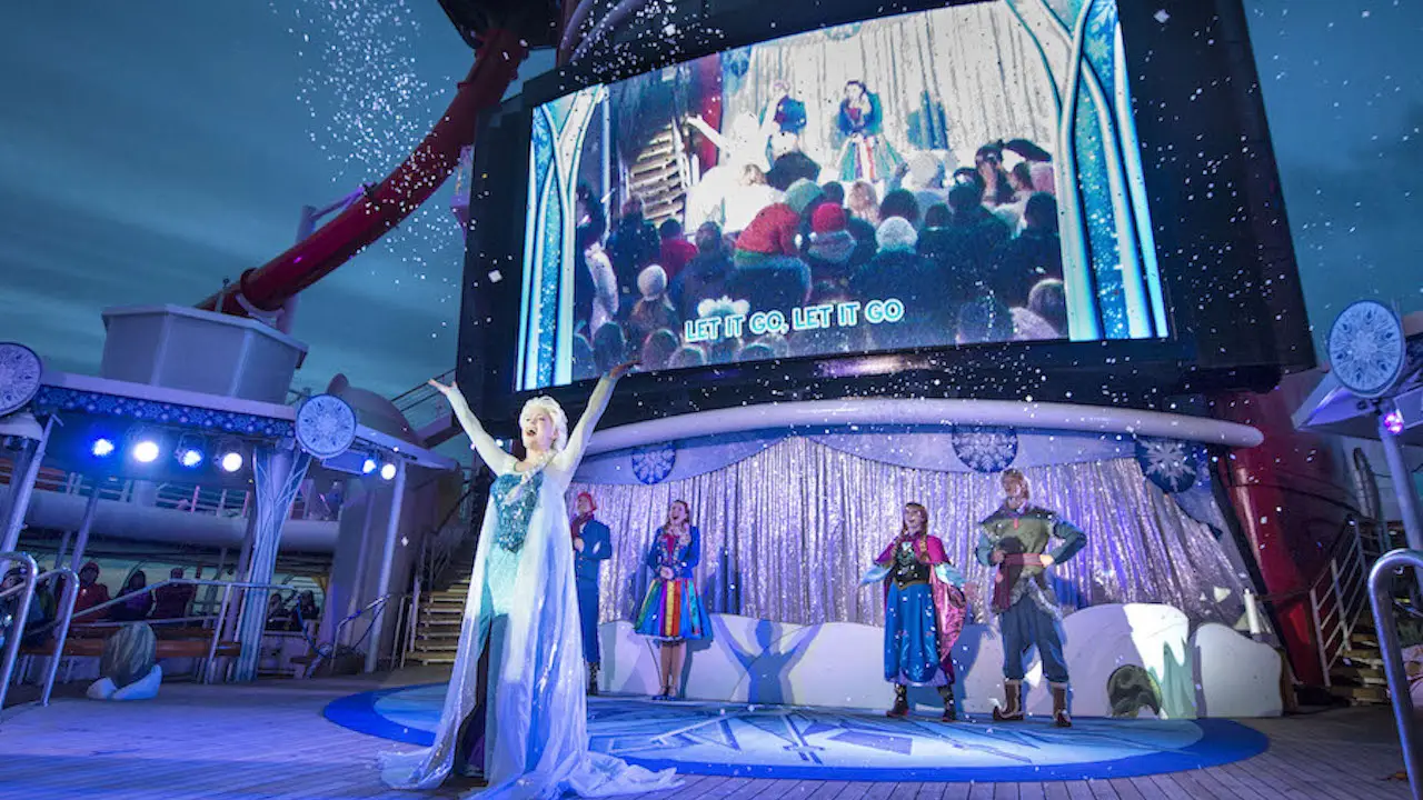 Frozen Fun is Back Aboard Disney Cruise Line This Summer