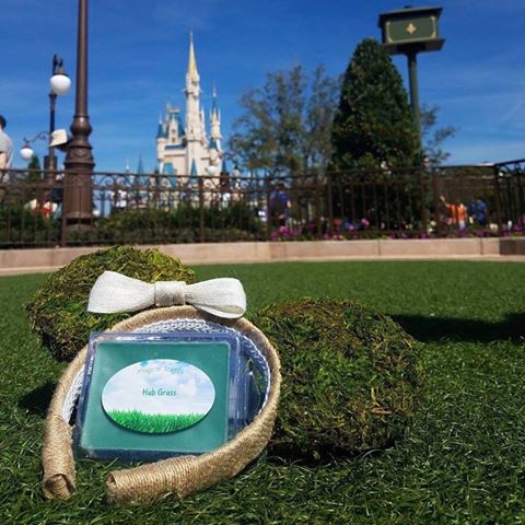 Springy New Magic Kingdom Hub Grass Inspired Candle Melts