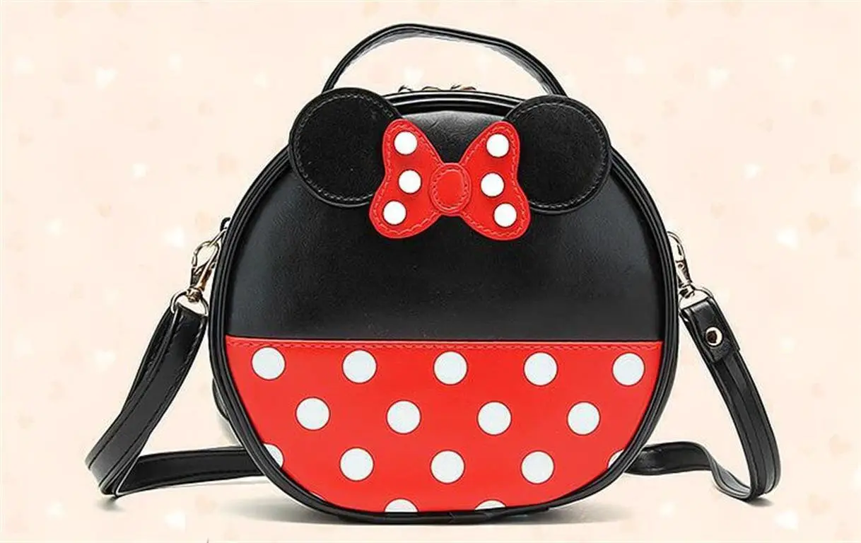 This Minnie Mouse Polka Dots Cross Body Bag is Adorable | Chip and Company