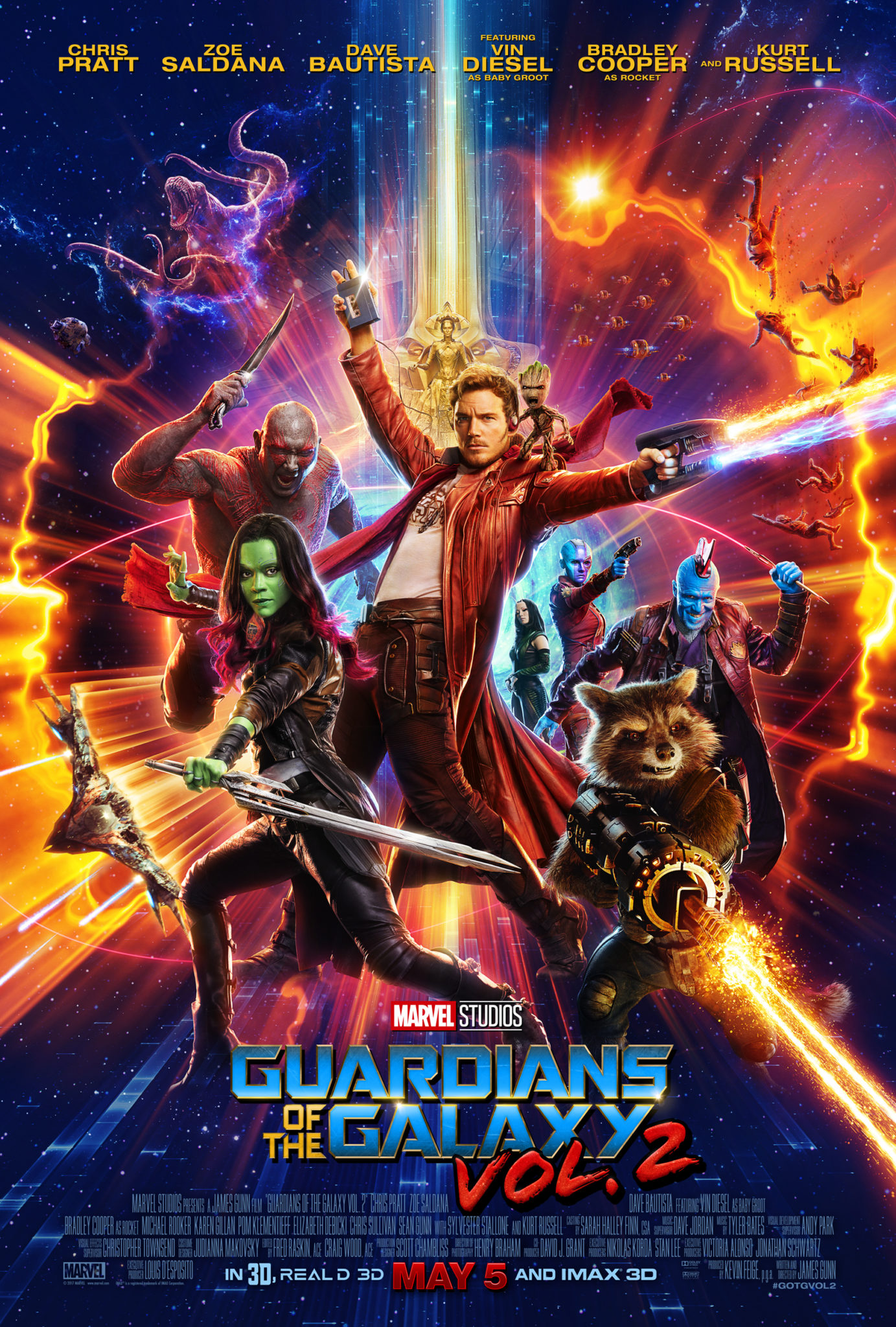 “Guardians Of The Galaxy Vol 2” Newest Poster And Trailer Released