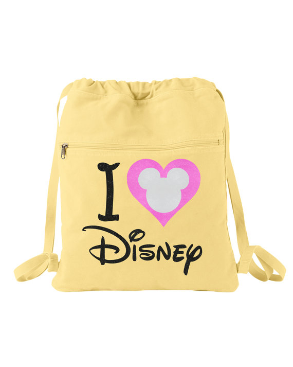 A Glittery I Heart Disney Backpack That is Perfect for Spring
