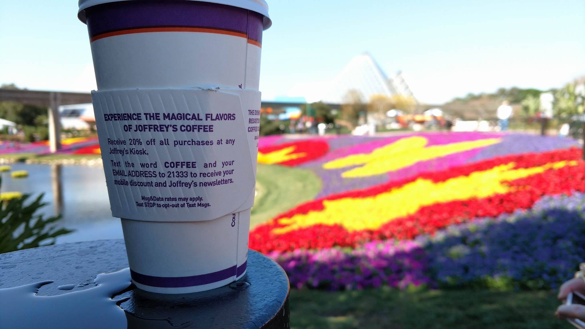 Joffrey’s Coffee Currently Offering 20% Off at Walt Disney World Kiosks