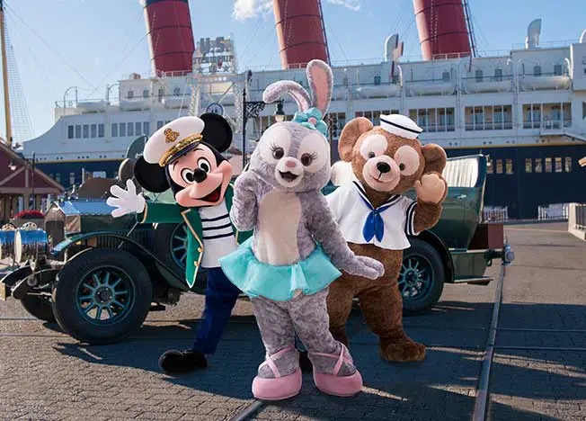 Duffy Bear Has a New Friend Stella Lou Joining him at Tokyo Disney Sea