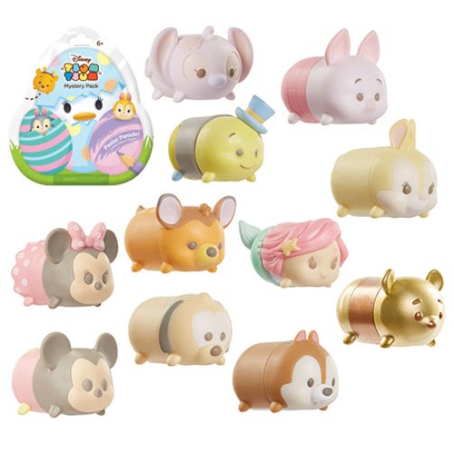 Disney Tsum Tsum Pastel Parade Mystery Packs are Perfect for Easter
