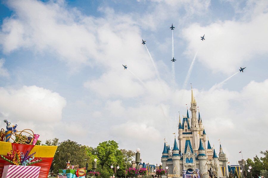The Blue Angels are Coming to the Magic Kingdom!