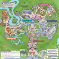 disney world map magic kingdom map