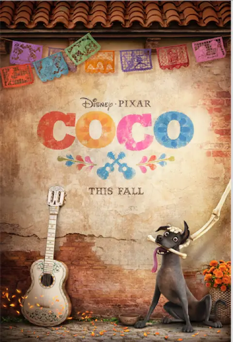 New poster for Pixar’s Coco Movie