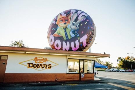 “Zootopia”s First Year Anniversary At Randy’s Donuts