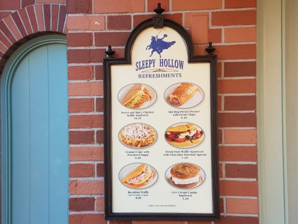 Sleepy Hollow's Breakfast Waffle Sandwich Will Fill You Up For A Magic Kingdom Tour Day