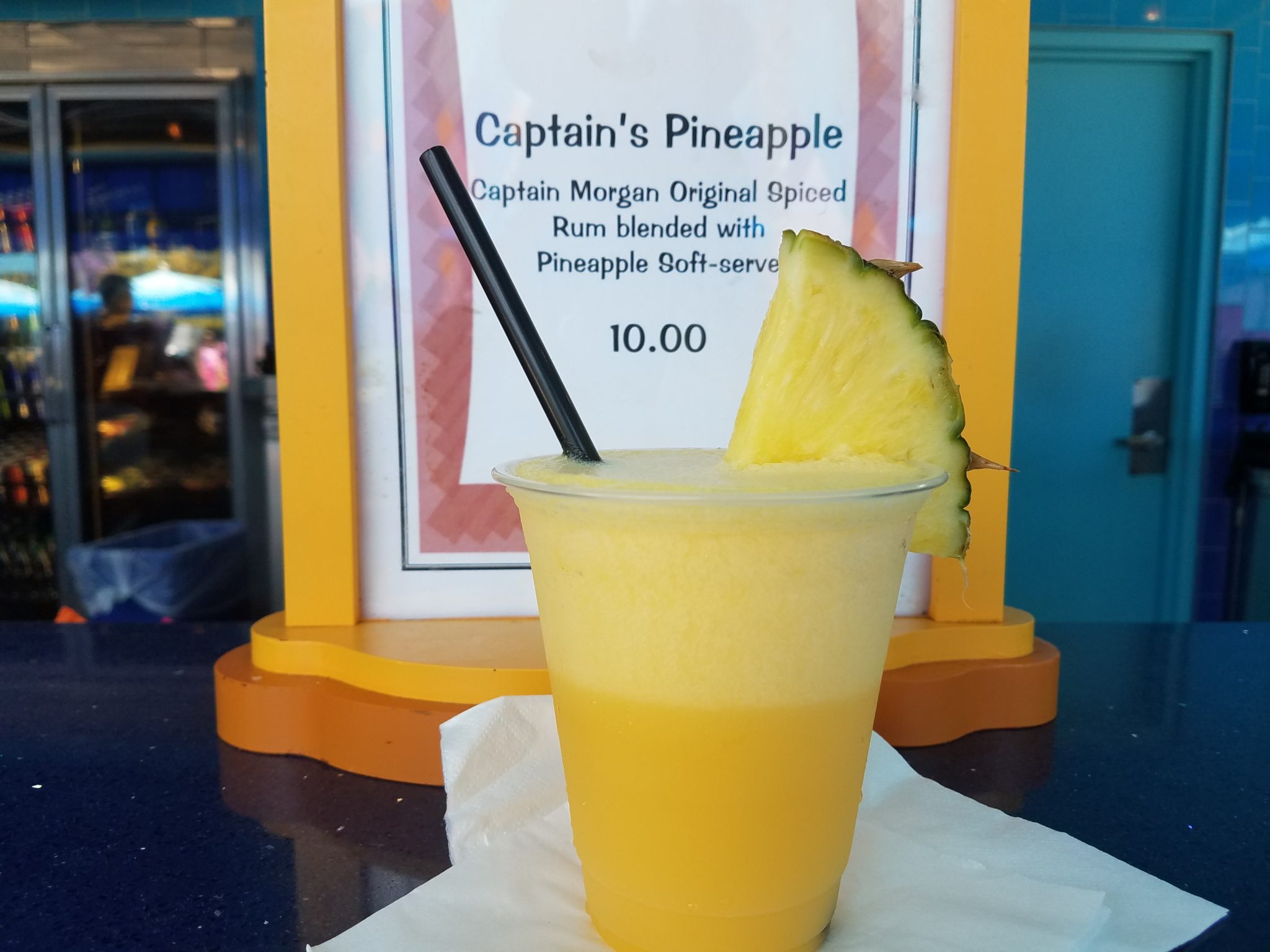 Add The Captain’s Pineapple To Your List of Must-try Adult Beverages For Your Disney Vacation